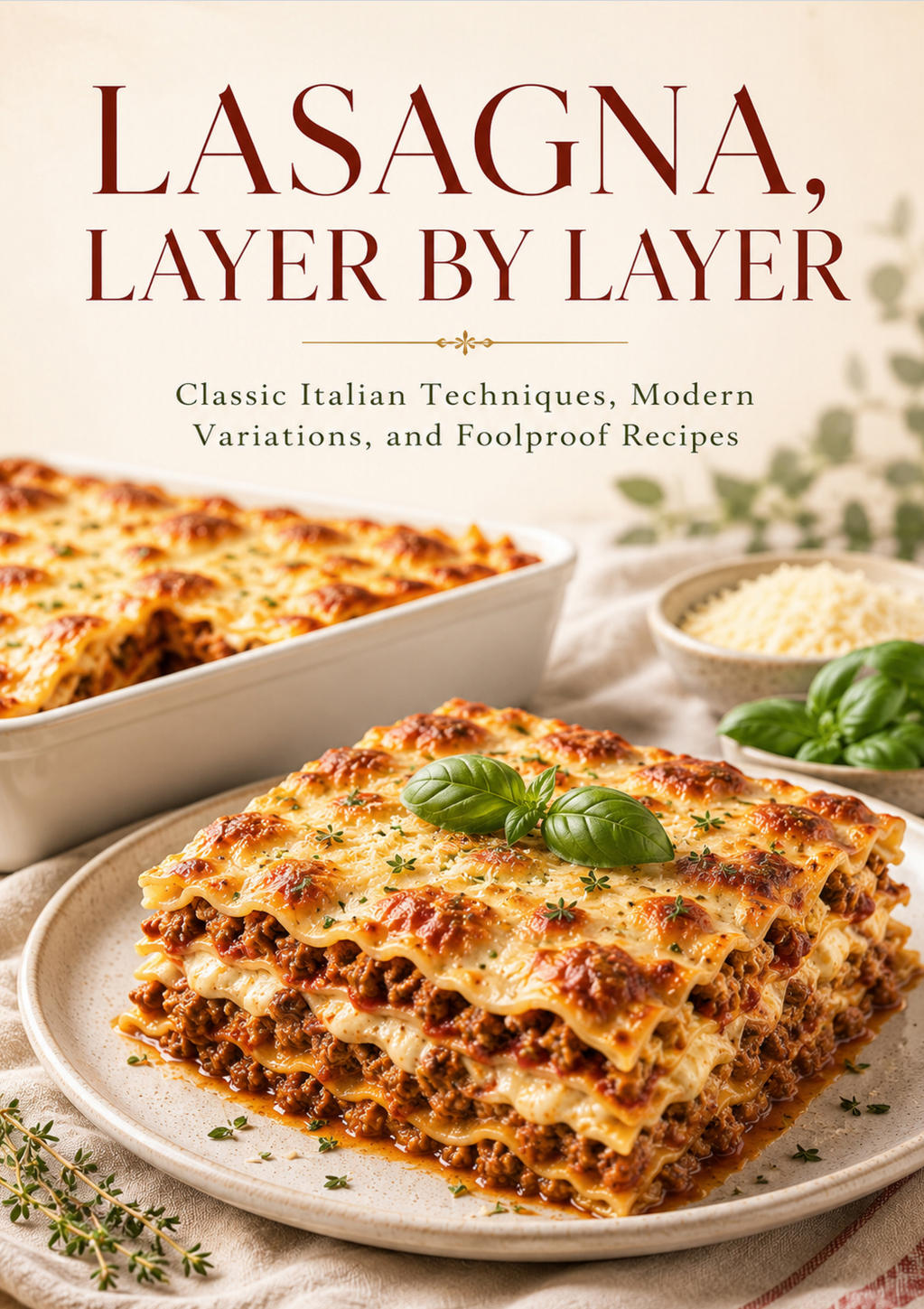 LASAGNA, LAYER BY LAYER (Subtitle) : Classic Italian Techniques, Modern Variations, and Foolproof Recipes