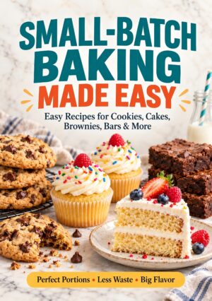 Small-Batch Baking Made Easy Cookbook,