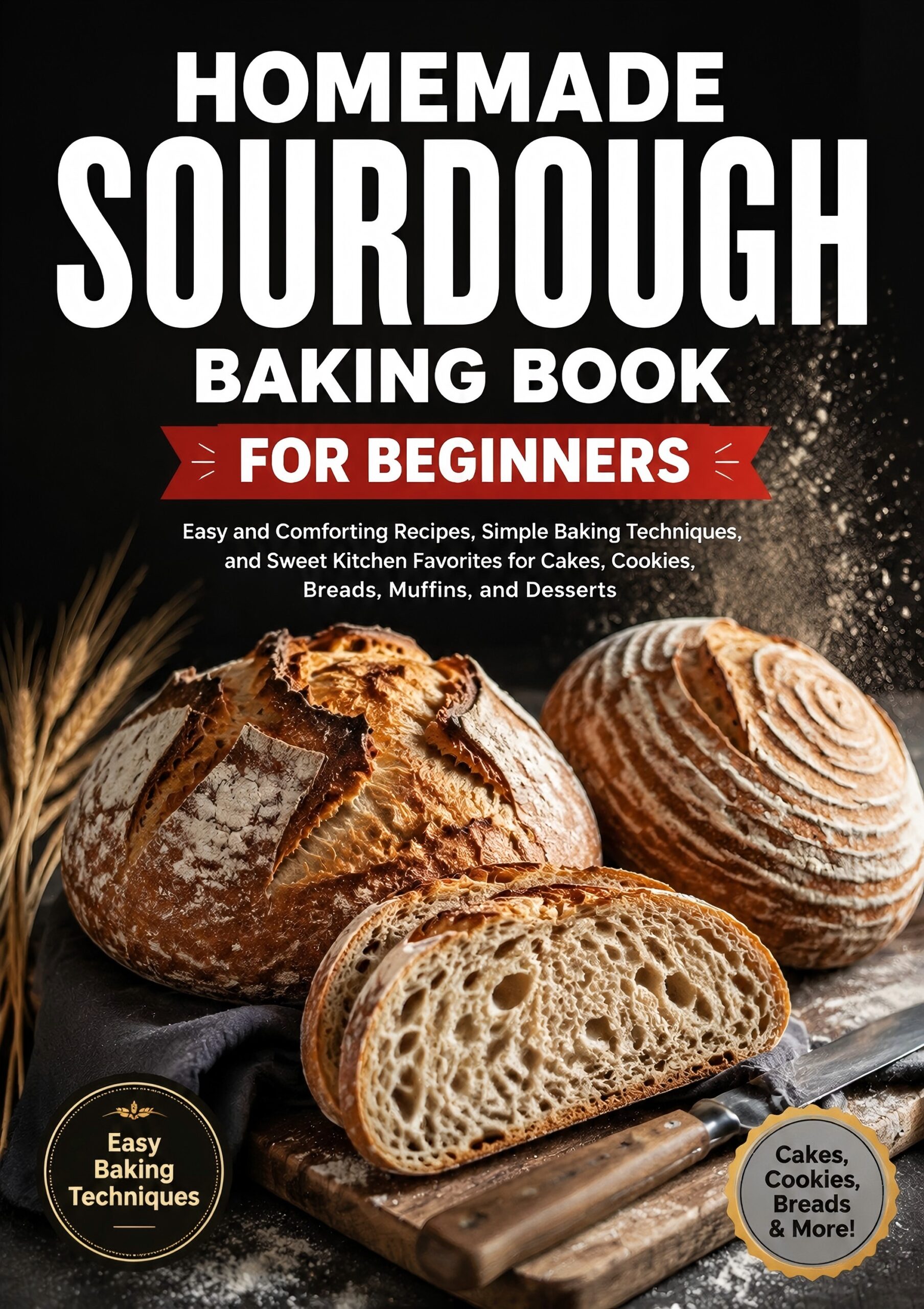 Homemade Sourdough Baking Book for Beginners