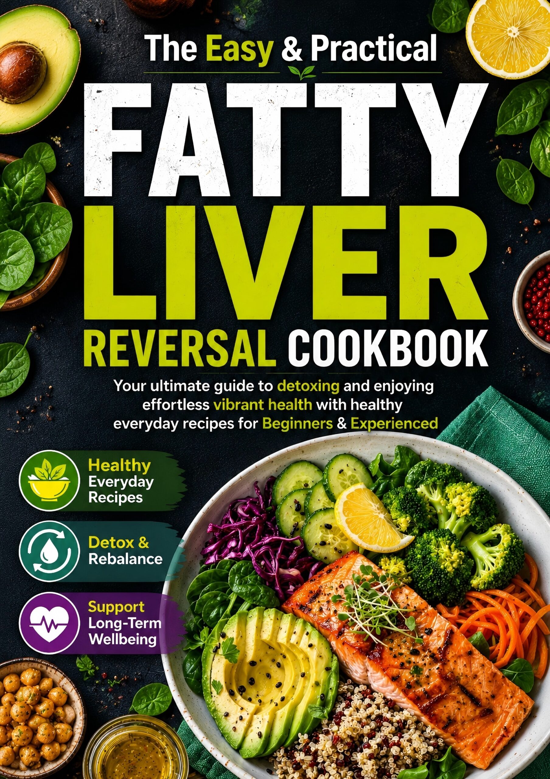 The Easy & Practical Fatty Liver Reversal Cookbook