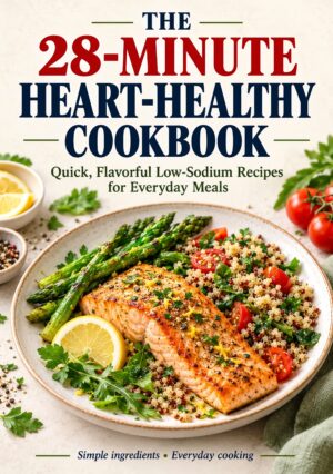 28-Minute Heart-Healthy Cookbook: