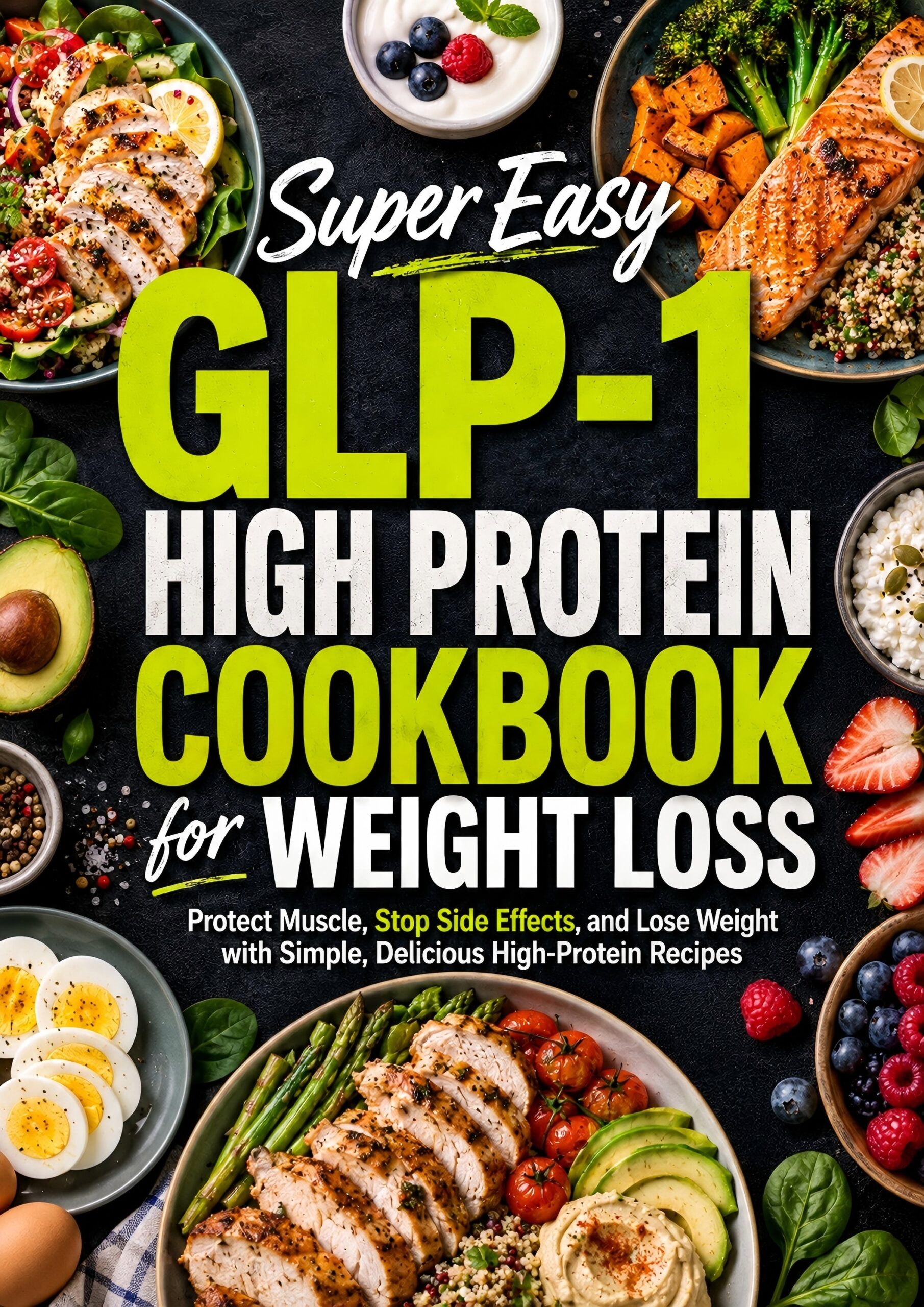 Super Easy GLP-1 High Protein Cookbook for Weight Loss
