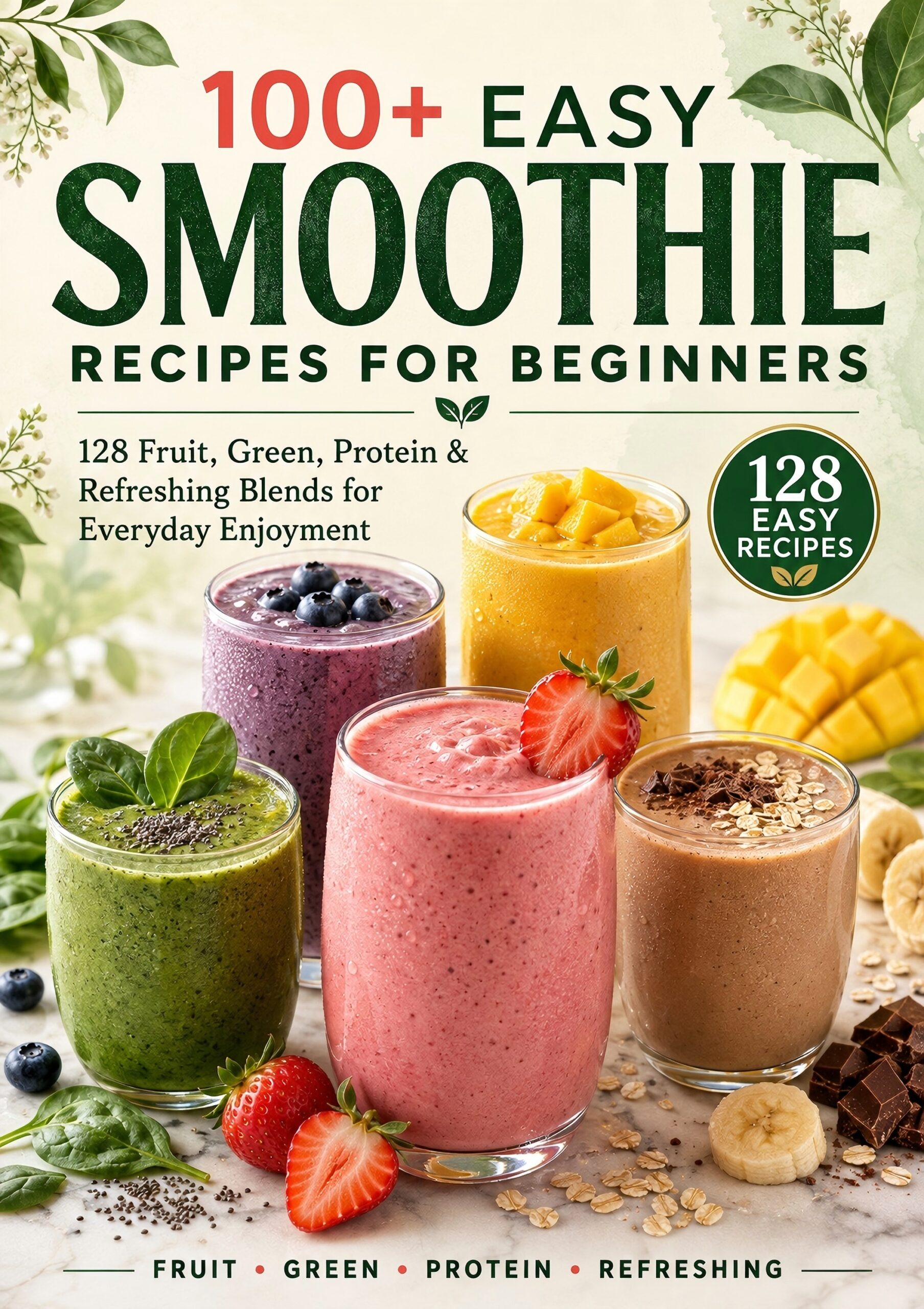 100+ Easy Smoothie Recipes for Beginners