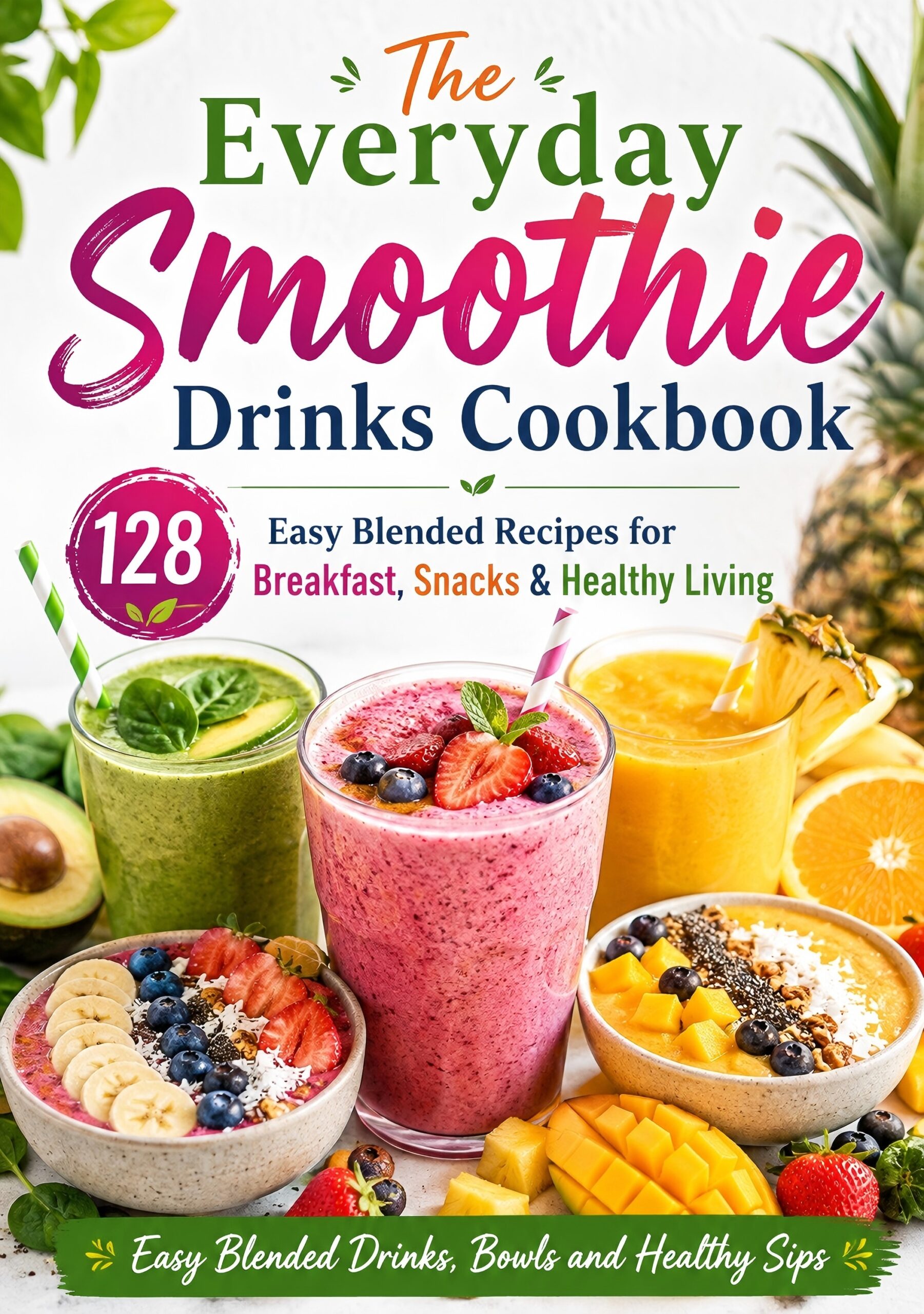The Everyday Smoothie Drinks Cookbook