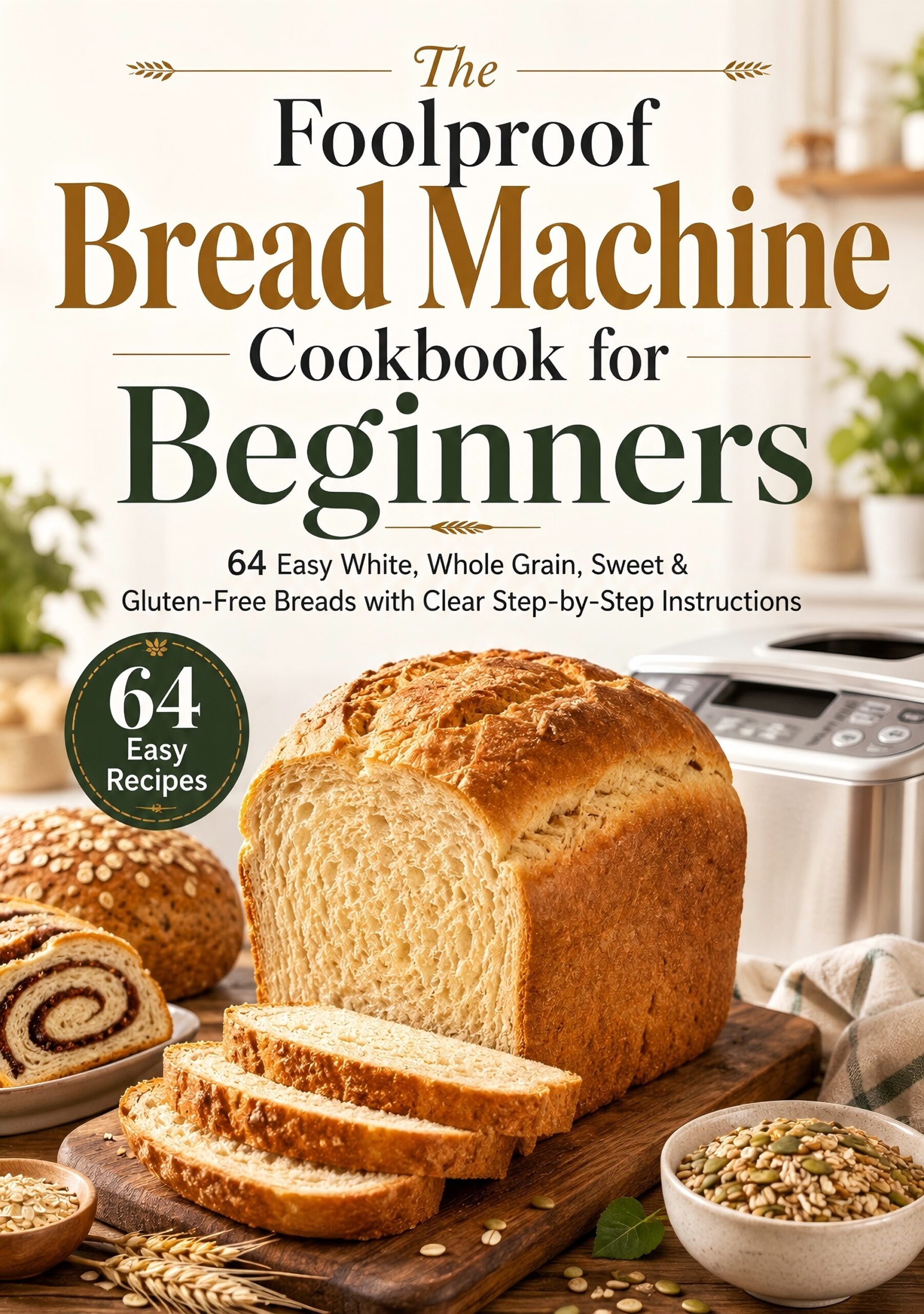 The Foolproof Bread Machine Cookbook for Beginners