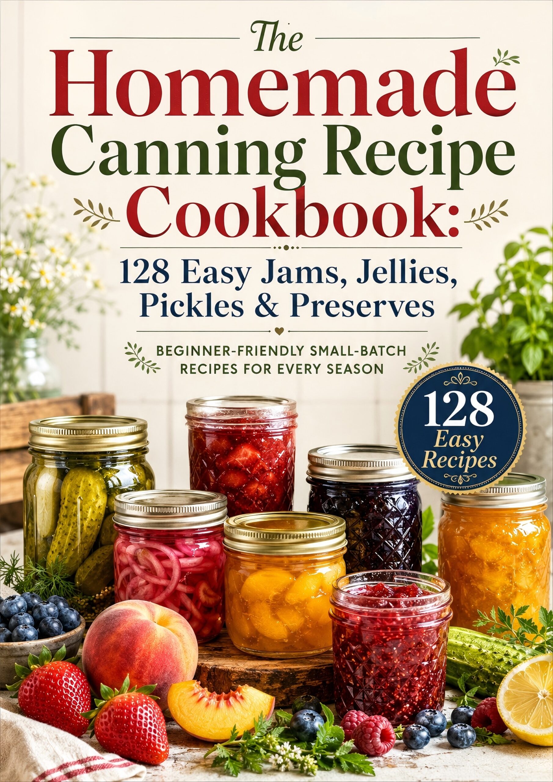 The Homemade Canning Recipe Cookbook